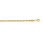 14K Gold 5mm Diamond Cut Royal Rope Chain 
