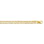 14K Gold Railroad Link Chain