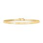 14K Brick Omega Bracelet