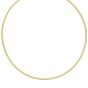 14K Gold 2.5mm Reversible Bi Metal Omega