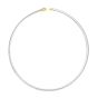 14K Gold 4mm Reversible Bi Metal Omega