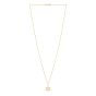 14K Gold Star of David Pendant