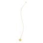14K Round North Star Talisman Pendant 