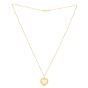 14K Baroque Heart Pendant