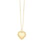 14K Baroque Heart Pendant