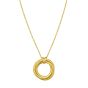 14K Interlocking Large Trinity Necklace