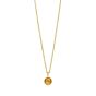 14K Citrine Birthstone Pendant