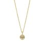 14K Moonstone Birthstone Pendant