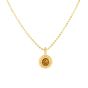 14K Prosecco Gemstone Pendant