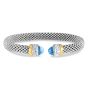 Blue Topaz Prosecco Cuff