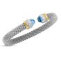Blue Topaz Prosecco Cuff