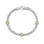 Silver Box Link Bracelet