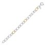 Silver & 18K Milano Link Bracelet