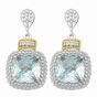 Silver & 18K Prosecco Earring