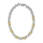 Silver & 18K XL Rolo Chain