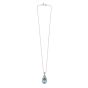 Silver & 18K Dragonfly Necklace