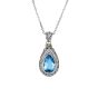 Silver & 18K Dragonfly Necklace