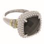 Silver & 18K Prosecco Ring