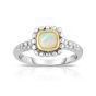 Sterling Silver & 18K Gold Quadra Prosecco Ring