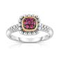 Sterling Silver & 18K Gold Quadra Prosecco Ring