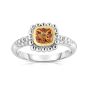 Sterling Silver & 18K Gold Quadra Prosecco Ring