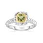 Sterling Silver & 18K Gold Quadra Popcorn Ring
