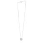 Silver & 18K Blue Topaz Prosecco Hexagon Necklace