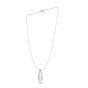 Silver & 18K Diamond Prosecco Glamour Pendant