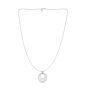 Silver & 18K Diamond Prosecco Glamour Pendant