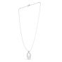 Silver & 18K Diamond Prosecco Glamour Pendant