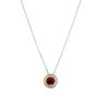 Sterling Silver & 18K Gold Prosecco Birthstone Pendant