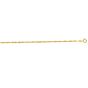 14K Gold 1.8mm Singapore Chain