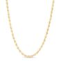 14K 3.7mm Silk Rope Chain
