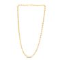 14K 4.3mm Silk Rope Chain