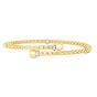 14K Gold Prosecco Small Bypass Bangle