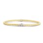 14K Gold Prosecco Diamond Stretch Bracelet