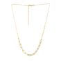 14K Two-Tone Pallina Paperclip Necklace 