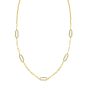 14K Diamon'Oro Paperclip Necklace