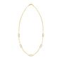 14K Diamon'Oro Paperclip Necklace