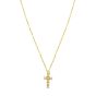 14K Diamon'Oro Cross Necklace