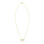14K TT Interlocking Necklace