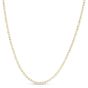 10K 2.7mm Two-Tone Fancy Ice Chain
