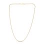 14K 2.7mm Two-Tone Fancy Ice Chain