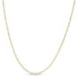 14K 2.7mm Two-Tone Fancy Ice Chain
