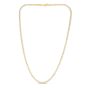 14K 3.8mm Two-Tone Fancy Ice Chain
