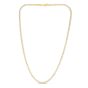 10K 3.8mm Two-Tone Fancy Ice Chain
