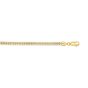 14K 4.25mm Two-Tone Fancy Ice Chain