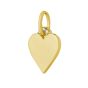 14K Polished Heart Charm