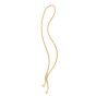 14K Gold Diamond Venetian Lariat Necklace