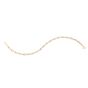 14K Two-tone Diamond Cut Link Chain